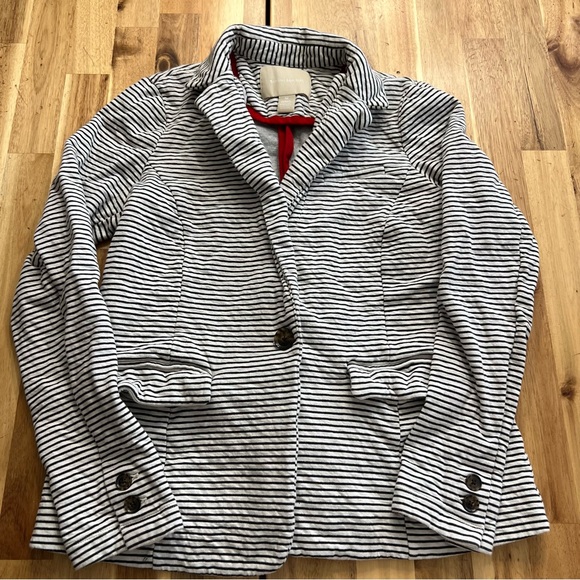 Banana Republic Jackets & Blazers - Banana Republic Striped Blazer Jacket Women’s Medium